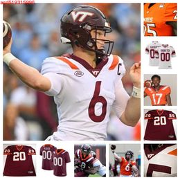 Virginia Tech Hokies Football Jersey 76 Johnny Dickson 77 Brody Meadows 42 Aycen Stevens 57 James Jennette 28 Antonio Cotman Jr. 8