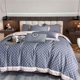 Bedding sets 22 Colours Bedroom Modern Comforter Pillowcase Kids Home Textile Soft Bed Linen Bedding Set Double Ru Europe... 230827