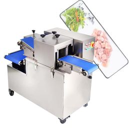 Commercial Dicing Machine For Canteen One - Time Moulding Meat Dicing Machine