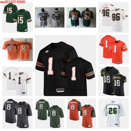 Miami Hurricanes Football jersey 18 Jayden Wayne 9 Nyjalik Kelly 23 Jaleel Skinner 6 TreVonte Citizen 2 Donald Chaney Jr. 88 Riley Williams 64 Jalen Rivers 5 Joseph