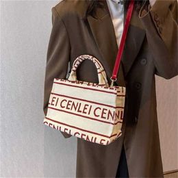 22% OFF Bag 2024 New Launch Designer Handbag Style fashionable Canvas Print Letter One Crossbody