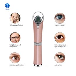 Face Care Devices Beauty Eye Massager High Frequency Vibration Ionic Infusion Device Wrinkle Remover Relieves Dark Circles Tinwong 230828