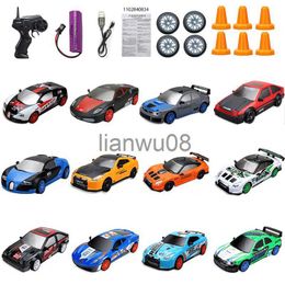 Electric/RC Animals 24G Remote Control High Speed Drift Rc Car 4WD AE86 Model GTR Vehicle Car RC Toy Racing Cars Toy for Children Birthday Gift x0828
