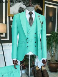 Men s Suits Blazers Gwenhwyfar Sell Tailor Made Men Slim Fit Lapel 3 Pieces Fashion Elegant Formal Business Wedding Suit Set 230828