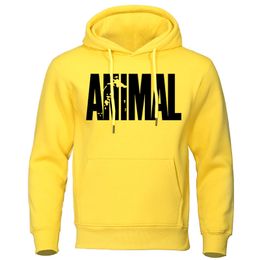 Men's Hoodies Sweatshirts Men's Hoodies ANIMAL Print Sportswear Sweatshirts Autumn Winter Cotton Top Fashion Quality Male Clothing Casual Pullover 230828