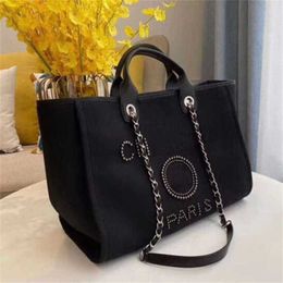 luxury handbag shop 85% Off Fashion Classic Beach Bags Women Handbags Pearl Evening Bag Female Canvas Portable Luxury Trend Big Handbag Ladies Backpack B0Z3