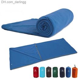 AOTU Ultra-light Sleeping Bag Portable Polar Fleece Sleeping Bag Spring Winter Liner for Camping Travel Camping Accessories Q230828