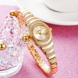 Wristwatches Women's Clothes Bracelet Watch Graceful And Fashionable Diamond Personal Leisure Selling