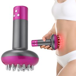 Back Massager Electric Body Therapy Guasha Scraping Fat Slimming Meridian Scraper Chinese Physiotherapy Health Care 230826