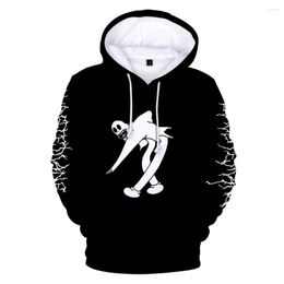 Men's Hoodies Ghostemane 3D Sweatshirts Harajuku Long Sleeve Clothes Autumn Winter Hooded Men/women Tops Full