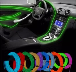 3M Neon Light Glow EL Wire Rope Tube Car Bike Bar Dance Party ZZ