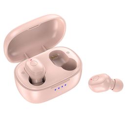 Bluetooth Headphones Earphones Binaural Business Mini Invisible TWS In-ear True Wireless Headset Stereo Sound Noise Reduction 500mah Long Endurance Charging Case
