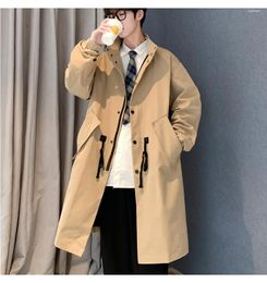Men's Trench Coats 2023 Arrival Spring Coat Men High Quality Autumn Casual Jackets Fashion Windbreakers Size M-3XL