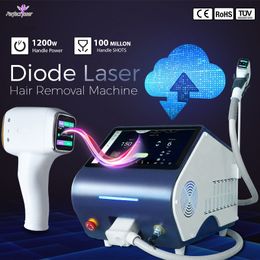 High Intensity 808nm Diode Laser Hair Removal Hair Loss for Private Area TEC Cooling System 2 Years Warranty Beauty Equipment for Spa Salon