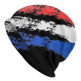 Berets Dutch Flag Bonnet Hat Autumn Winter Outdoor Skullies Beanies Netherlands Holland For Men Women Knit Spring Dual-use Caps