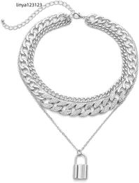 Ingemark Shiny CZ Rhinestone Curb Cuban Link Chain Choker for Women Unisex Cool Hip Hop Miami Cuban Diamond-Cut Chain Choker Necklace