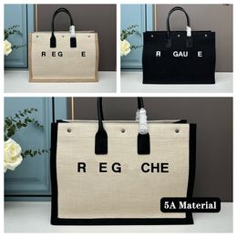 Reusable Shopping Bags Beach Bag Tote Designer Bags High Quality Black Shoulder Bag Travel Office Tourist Weekend Luxury Handbags Traveling Bags