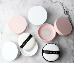 50Pcs Empty 20g Portable Elastic Sifter Loose Powder Box Travel Size Makeup Jars Loose Powder Containers SN4210