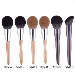 Makeup Brushes Diyhomedecor_uk Powder Brush Compact With Handle Durable