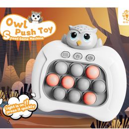 Decompression Toy Funny Whack A Mole Toys for Kids Boys and Girls Adult Fidget Anti Stress Toys Pop Quick Push Bubbles Game Console Series Toy 230827