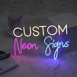 Free Shipping Dropshipping Manufacturer Supplier High Quality Personalized LED Light Letter Custom Neon Sign HKD230825