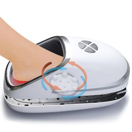 Leg Massagers Kneading Air Compression Electric Foot Massage Machine For Health Care Infrared With Heating and Therapy Anti-stress 230828