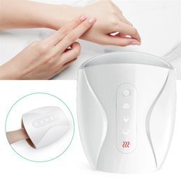 Nail Dryers Electric Hand Massager Air Compression Palm Massage Wireless Compress Relief Arthritis Pain Finger Care Therapy Tool 230828