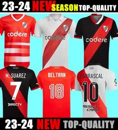 22 23 River plate soccer jerseys 2023 DE LA CRUZ QUINTERO ALVAREZ PRATTO FERNANDEZ PINOLA BORRE CARRASCAL M.SUAREZ J.ALVAREZ camisetas FERREIRA football shirts