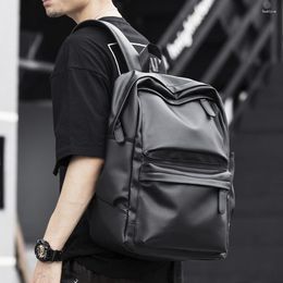 Backpack Men's Fashion Trend PVC Casual Bag Travel Youth Student School