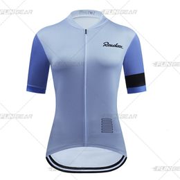 Cycling Shirts Tops Woman Cycling Clothing Road Bike Jersey Summer Women Short Sleeve Shirt Female Bicycle Wear MTB Clothes Ropa Ciclismo 230828