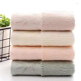 Towel 4-piece Bamboo Fiber Absorbs Water And Does Not Easily Lose Hair Soft Cotton Large Face Washing Charcoal