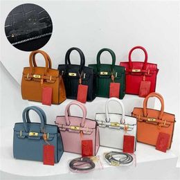 26% OFF Bag 2024 New Launch Designer Handbag Early Launch Crocodile Pattern for Women Bags High end Fashion Large Capacity Women's