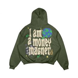 Mens Hoodies Sweatshirts Y2K letter planet print hooded sweater female Gothic retro high street loose casual Harajuku hiphop trend ins 230826