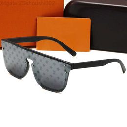 Designer sunglasses Men's floral lens Alphabet designer brand women's unisex Travel black Grey beach shade 41SM