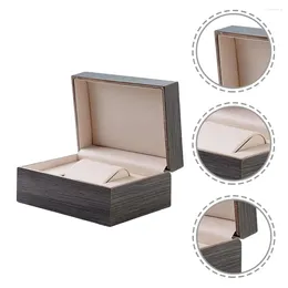 Watch Boxes Storage Box Luxury Protective Container Showcase Jewellery Display Modern High Honey Fiberboard Bracelet Packing