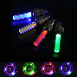 LED Light Bicycle Car Wheel Bike Tyre Valve Stem Cap ZZ