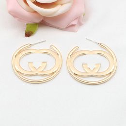 Women Jewelry Designer Earings C Stud Earring Hoop Earrings Fashion Party Wedding Engagement Gift