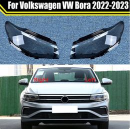 Auto Light Caps For Volkswagen VW Bora 2022-2023 Car Headlight Cover Headlamp Shell Lampcover Lampshade Lamp Glass Lens Case