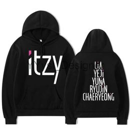 K POP K-POP KPOP ITZY Album Women/Men Hoodies Sweatshirt CHAERYEONG YUNA RYUJIN LIA YEJI Pullover Hooded Jacket Casual Tracksuit x0828