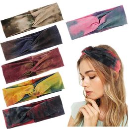 AL0LULU Yoga headband Sports fitness tie dye headband Hat