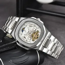 Relógio masculino master luxo nautilus série 41mm automático mecânico safira clássico moda aço inoxidável montre de luxe