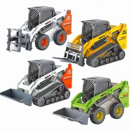 Diecast Model car HUINA 1 50 Diecast Dump Truck Model Excavator Wheel Loader Metal Model Construction Vehicle Toys for Boys Gift Collection 230827