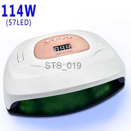 Nail Dryers Nail Lamp 114W/108W/90W/72W/36W High Power Nail Dryer Fast drying All nail polishes With 99S/60S/30S/10S Timer Nail Art Tools x0828