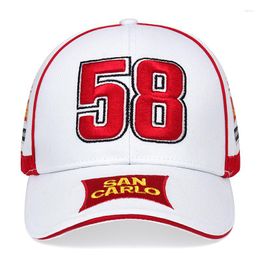 Ball Caps 2023 Fashion Men's Racing Hat Cotton Baseball Cap Snapback Men