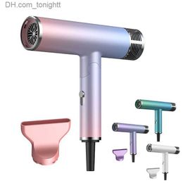 1300W Hair Dryer Professional Leafless Hairdryer Anion Temperature Control Blow Dryer Hot Cold Wind Hair Styler Q230828