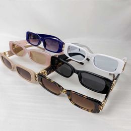 Sunglasses Fashion Small Rectangle Bb Women Men Brand Design Ladies Skinny Outdoor