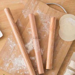 New Beech Solid Wood Household Dumpling Skin Mini Rolling Pins Pin Stick Dough Baking Tool Gadgets Roller Kitchen HKD230828