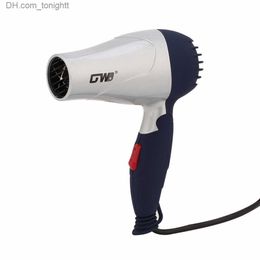 Mini Portable Foldable Handle Compact 1500W Hair Dryer Blow Dryer Hot Wind Low Noise Long Life Outdoor Travel Styling Accessory Q230828