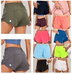 Womens Yoga Outfits High Waist Shorts Exercise Short Pants Wear Girls Running Elastic Adult Gym Sportswear Drawstring jeans sport