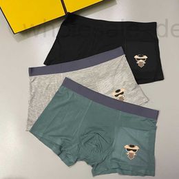 Underpants Designer Boxers Men's underwear seamless Modal pure cotton antibacterial breathable F-shaped trendy men flat leg pants Y8RT